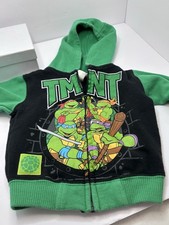Teenage Mutant Ninja Turtles 2014 Nickelodeon fleece zip jacket 12m