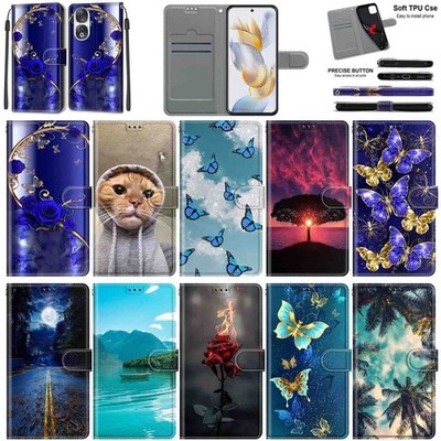 Für XIAOMI 15T 14C 14T NOTE 15 14 PRO+ Muster Leder Geldbörse Stand Case Cover