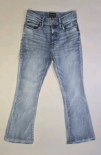 Lucky Brand Jeans Womens 8/29 Stevie High Rise Flare Stretch Distressed 28x30