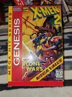 X-Men 2: Clone Wars (Sega Genesis, 1995) CIB & Tested