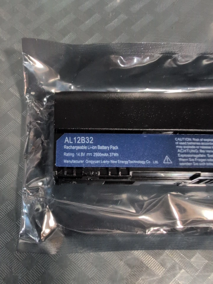 37Wh Acer AL12B32 Batteryfor Acer AL12B32 *Open Box* #S26 - Image 2 of 2