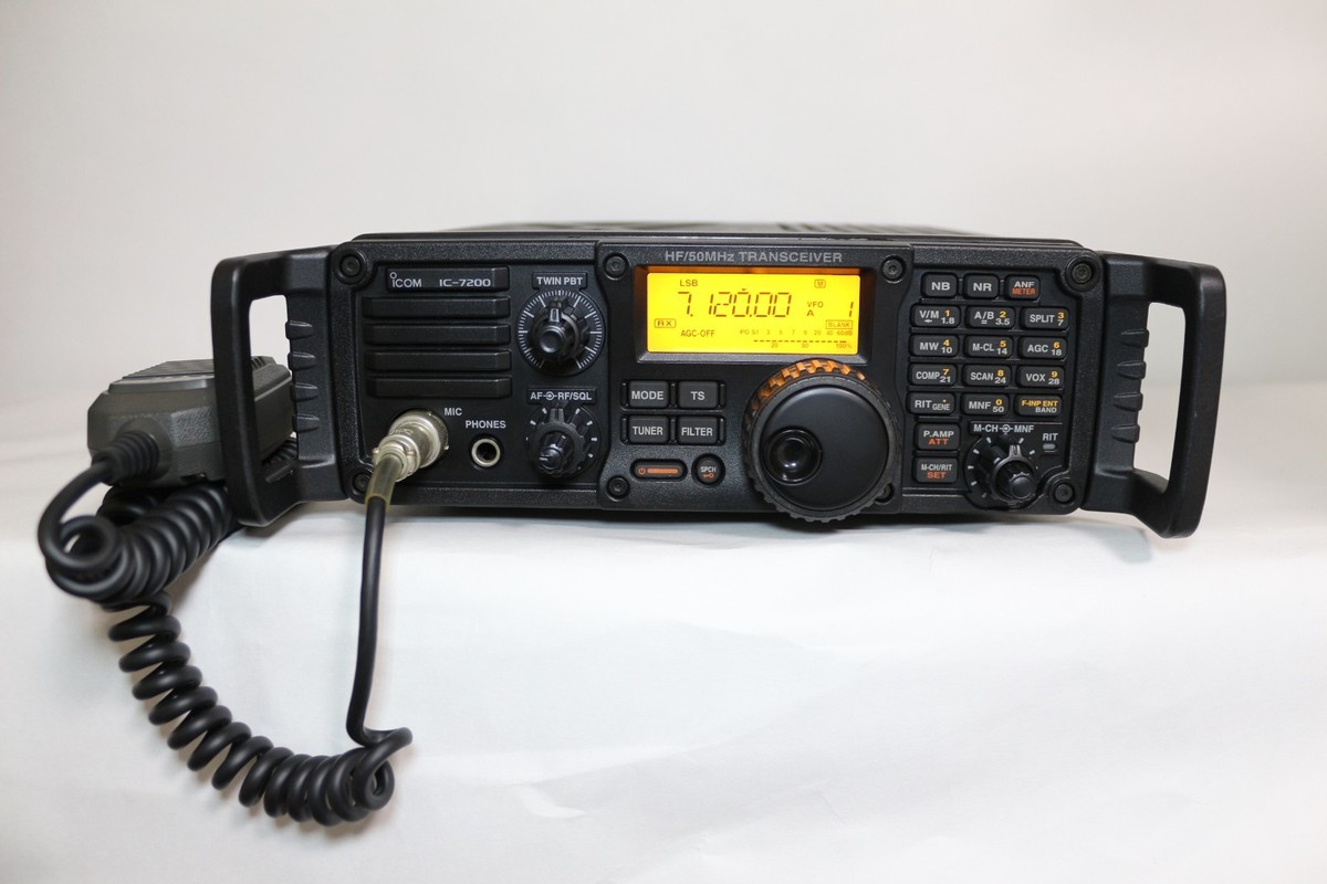 ICOM IC-7200M HF/50MHzトランシーバ ICOM IC-7200 HF/50MHz All Mode Transceiver Ham Radio Tested