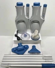 KOKIDO XTROVAC 110 Rechargeable Handheld SWIMMING Pool Vacuum Lot of 2 Motors