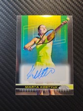 Marta Kostyuk [Green Geometric] #CTD-19 Prices | 2025 Topps Chrome