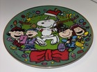 PEANUTS Snoopy Merry Christmas Charlie Brown Franklin Mint plate Schulz  — photo 2