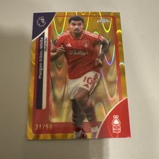 Morgan Gibbs-White Nottingham Forest Topps Ch...