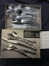 1970’s National Silver Company Sonora 50 Piece Set For 8 New Japan