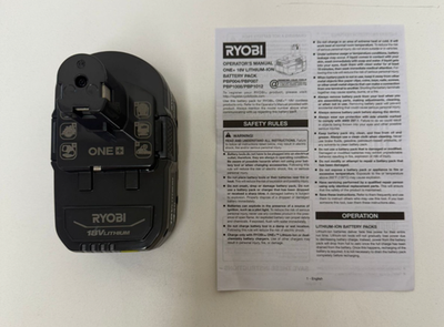 #ad Ryobi PBP005 18V ONE 4.0 Ah Battery Black $47.99