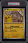 2026 POKEMON MEP EN-ME BLACK STAR PROMO JUMBO PIKACHU AT THE MUSEUM PSA 8