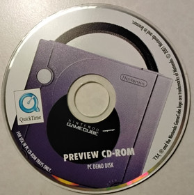 2001 Nintendo Game Cube Preview CD-Rom Sealed
