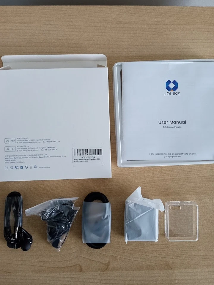 JOLIKE mp3 music player with touch screen Bundle GREAT MP3 IN BLACK - Image 4 of 4