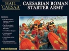 Caesarian Roman Starter Army, Hail Caesar Wargaming Miniatures