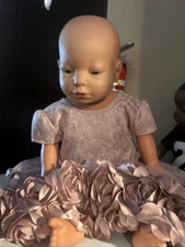 Reality Works Baby Think It Over Doll Hispanic Female Doll Only No Battery Pack