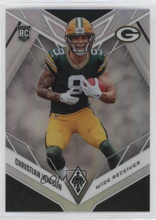 2022 Panini Phoenix Rookies Silver Christian Watson #119 Rookie RC 4f5