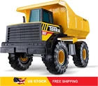 Tonka Steel Classics Mighty Dump Truck - Made with Steel & Sturdy Plastic,Yellow