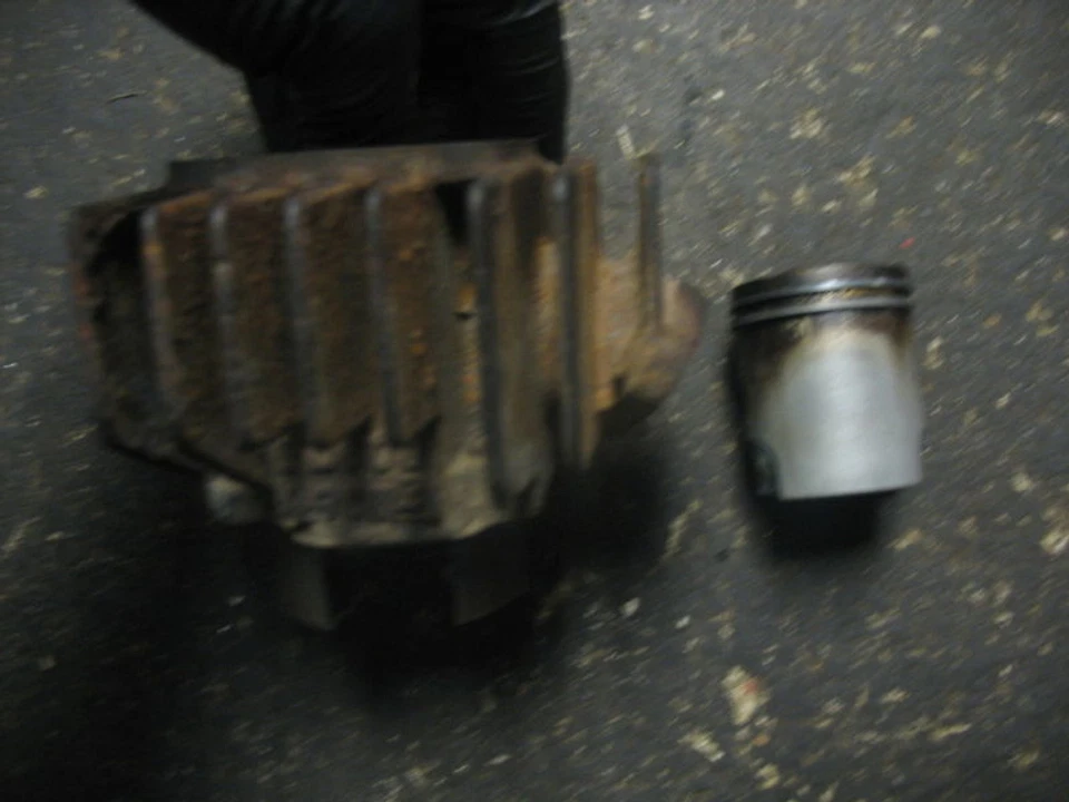 Jarra de cilindro de pistón estándar Yamaha LC50 Champ LC 50 STD 80 Foto 4 de 4