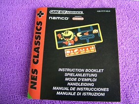 NES Classics Pac Man - Gameboy Advance Game - Complete 