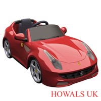 Children Kids Feber Licensed Ferrari Ff 6v Battery Electric Red Ride On Car Toy Children Kids Feber Licensed Ferrari Ff 6v Battery Electric Red Ride On Car Toy