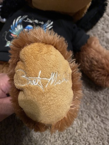Bret Michaels Pets Rock Imbottito 18" Peluche Cane con Maglietta e Bandana Biker - Foto 3 di 7