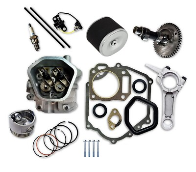 #ad #ad Cylinder Head Connecting Rod Rocker Arms Camshaft Gasket fits Honda GX340 11HP $98.95