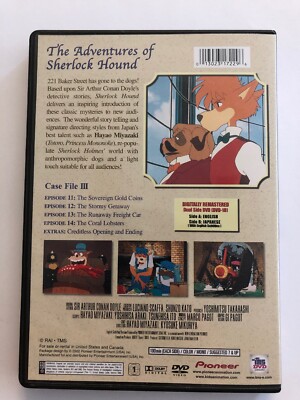 Sherlock Hound: Case File 3 (DVD, 2002) for sale online | eBay