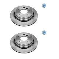 2X Meyle 315 523 0058 Bremsscheibe Hinten FüR BMW E39