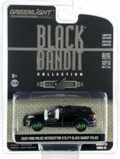 GREENLIGHT  "BLACK BANDIT 22" 1:64 2020 FORD INTERCEPTOR UTILITY 28010-F chase