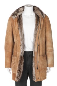 boss shearling jacket