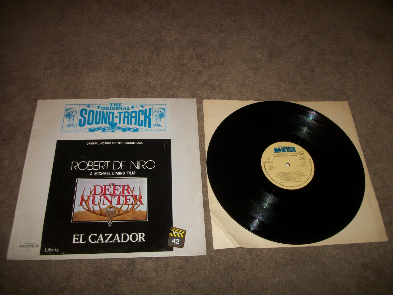 THE DEER HUNTER SOUNDTRACK LP SPAIN NM VINYL eBay
