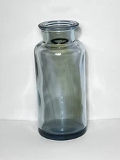 Vintage T.C.W Co Aqua Blue Apothecary Jar Bottle #2 NO Stopper Excellent Cond!