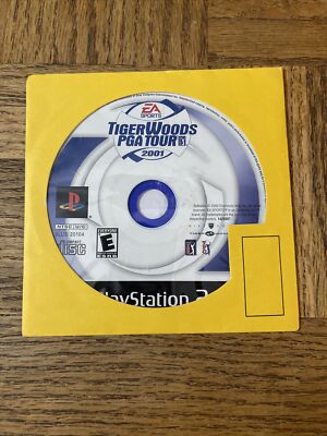 Tiger Woods 2001 Playstation 2 Game