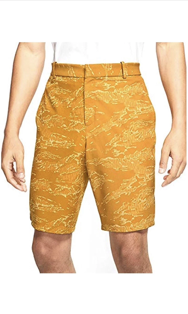 Gold golf shorts sale