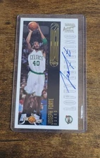 2001-02 Topps High Topps Lofty Lettering Joseph Forte #LL-JF On Card Auto SSP