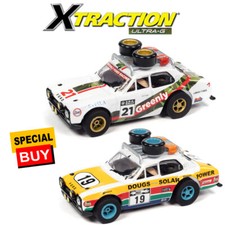 Auto World Xtraction 1975 Ford Escort w/ Roof Rack Combo HO Slot Car