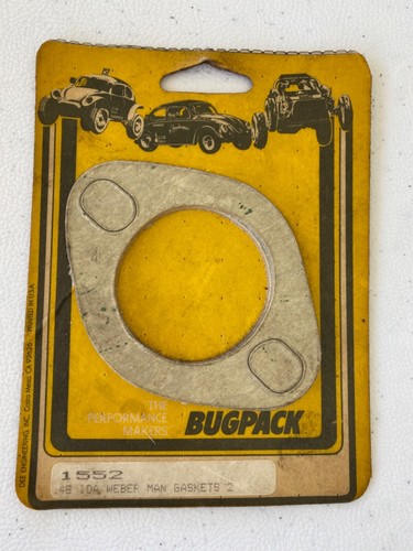 BUGPACK WEBER MANIFOLD PAPER GASKETS (2) - 1552, 48 1DA