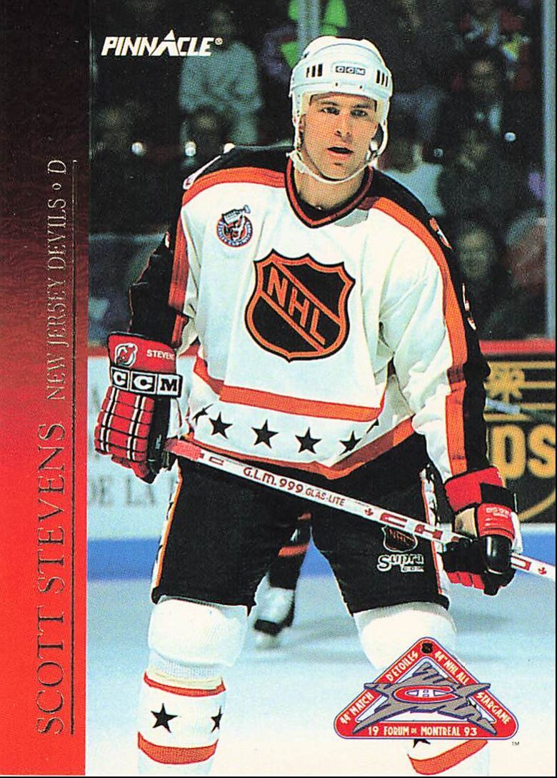 1993-94 Score Pinnacle All-Stars Scott Stevens New Jersey Devils