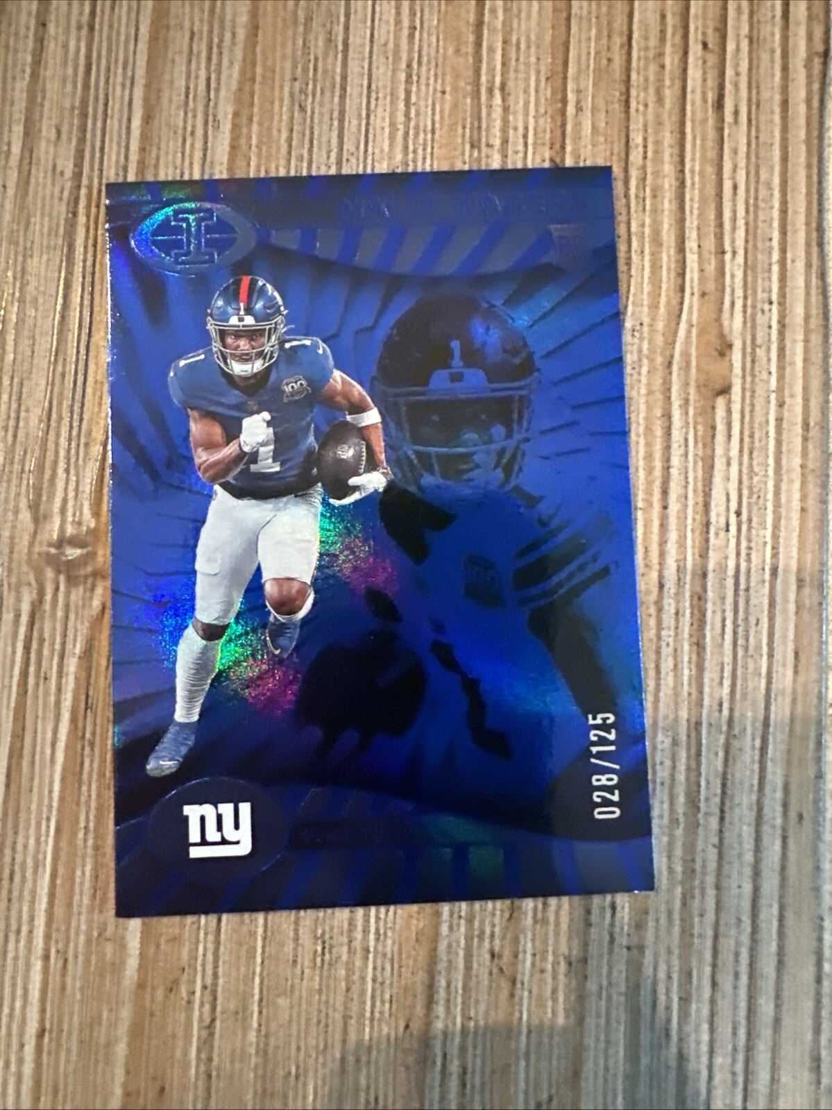 2024 Panini Illusions - Malik Nabers #66 (RC) Blue Color Match /125 🔥🔥💪💪