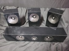 Samsung Home Speakers PS-ES3-1 and PS-EC3-1 - incomplete set - untested