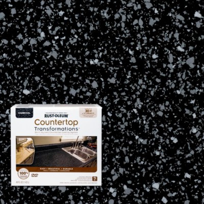 Rust Oleum Transformations 48 Oz Charcoal Small Countertop Kit