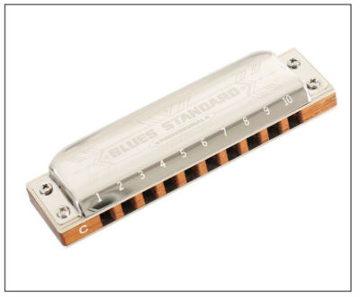Easttop Pro10 ''Blues Standard'' Harmonica  -Vintage Tuning- Wood Comb- USA Dealer