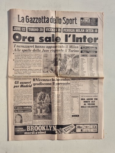 LA GAZZETTA DELLO SPORT 24 Gennaio 2024 Morte Gigi Riva Supercoppa