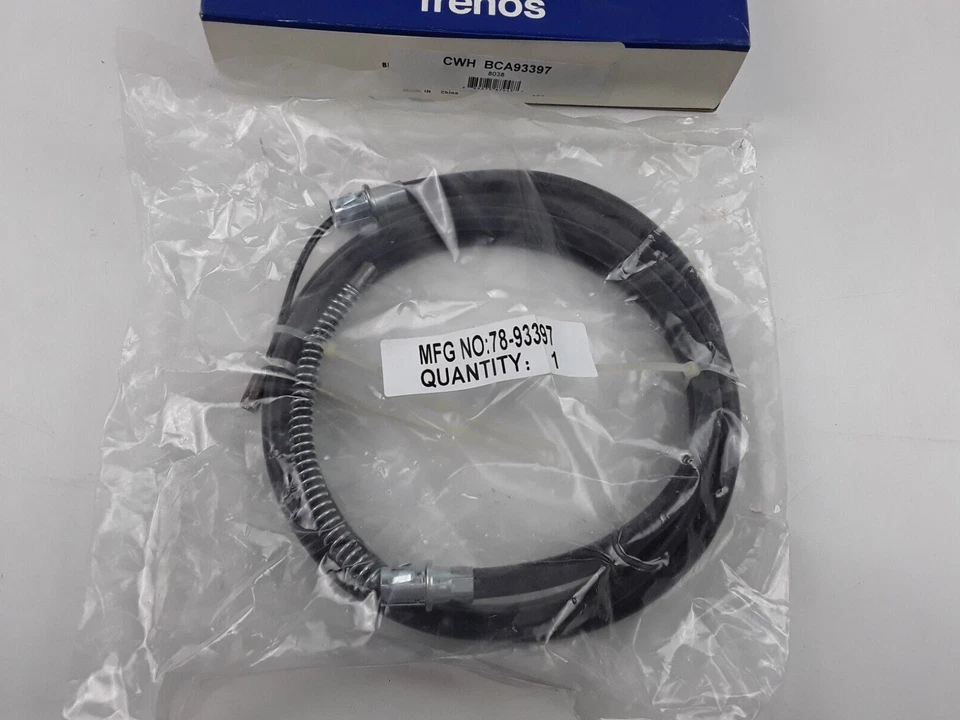 Cable de freno de estacionamiento trasero derecho lado del pasajero para Ford Bronco F-150 1984 1985 Foto 4 de 4