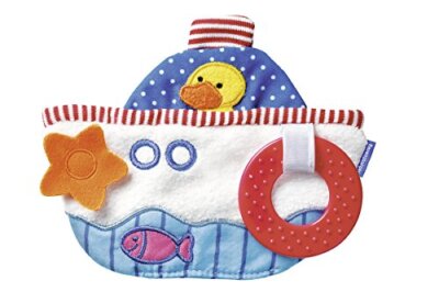 Ravensburger ministeps 04501 - Fühl und Knister Boot, Stoffspielzeug, bunt