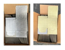 Heavy Weight Gift Box- Gold or Silver Linen  4" x 4" x 4" - 100