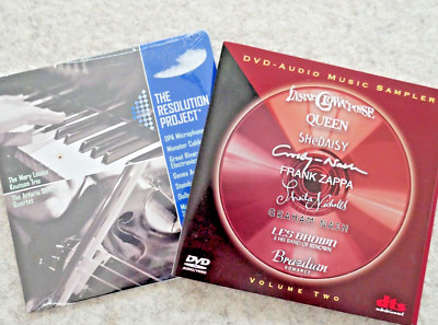 2x DVD-Audio Demo DTS Music Sampler Two 2 und Dolby The Resolution Project