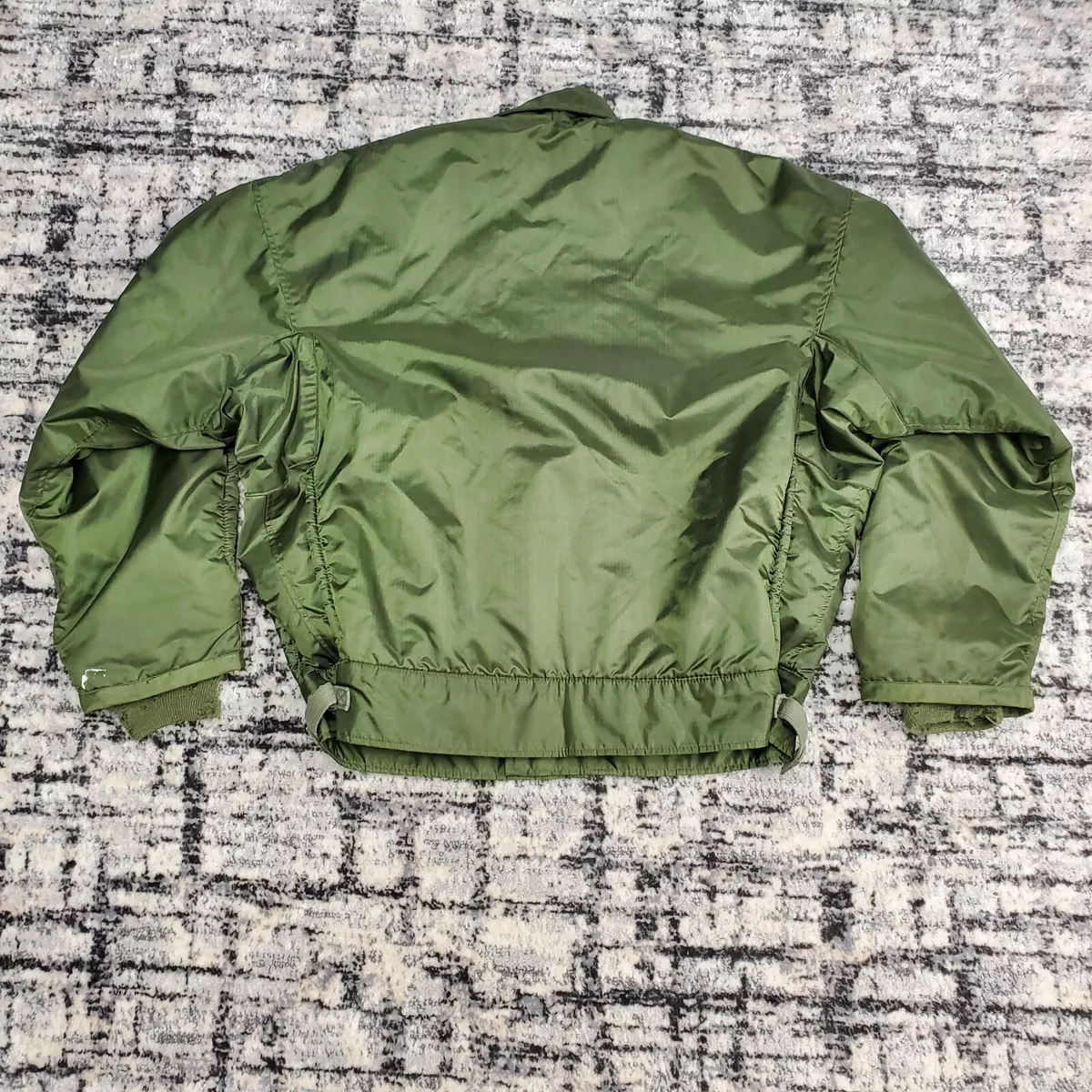 Vtg US Navy A-1 Extreme Cold Weather Deck Jacket Impermeable 60s