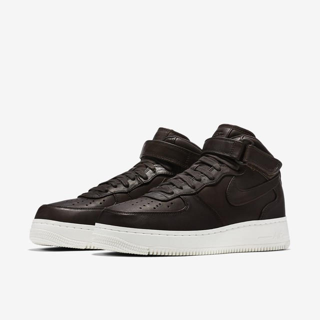 nike air force 1 mid brown leather