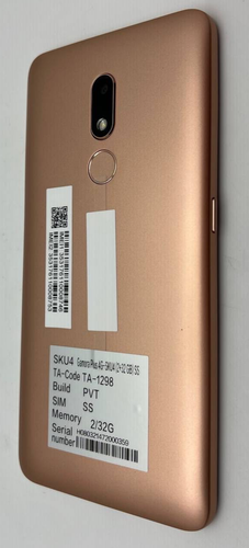 Nokia C3 TA-1298 Unlocked Android Phone 32GB Dual SIM 5.99" Display Rose Gold - Afbeelding 9 van 11