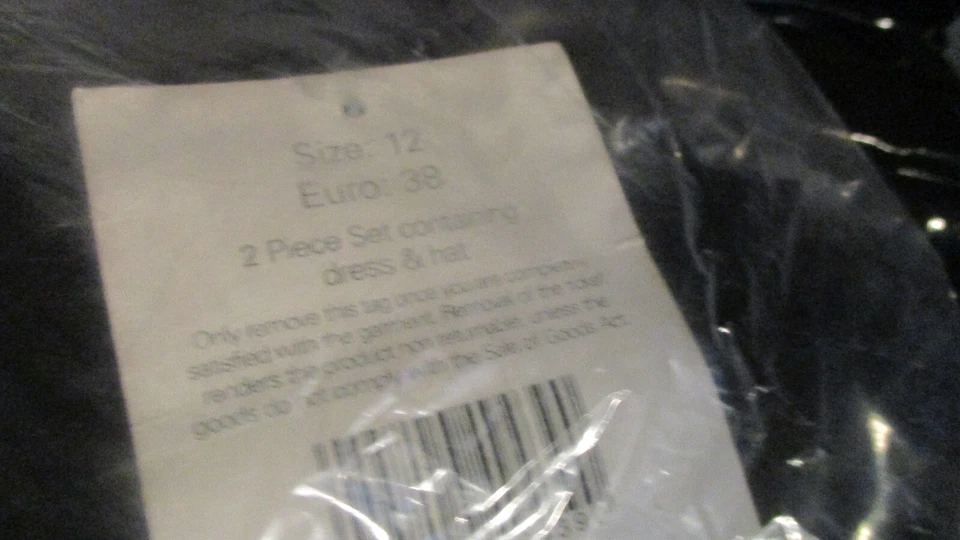 ANN SUMMERS NEGRO PVC POLICÍA AMERICANA/POLICÍA DISFRAZ TALLA 12 'VICE SQUAD' Foto 2 de 2