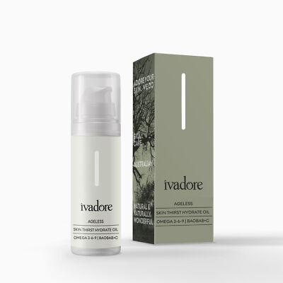 ivadore Ageless Skin Thirst Hydrate Oil 1 oz.